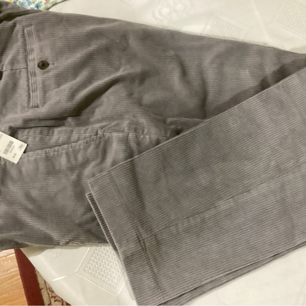 Brooks Brothers Men's Corduroy Pants in Charcoal